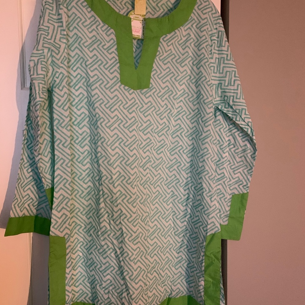 Cotton Voile Tunic - Cover up